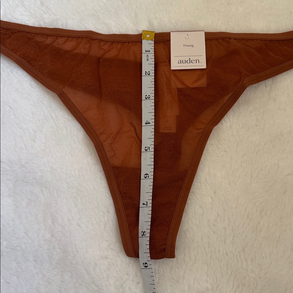 NWT Auden Sheer Thong Size L - Picture 8 of 8